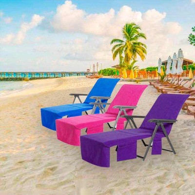 Lounge Towel Πετσέτα Ξαπλώστρας Με Θήκες 434