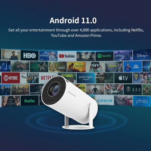 Προτζέκτορας με Wi-Fi & Android 11.0 - Εκθεσιακό
