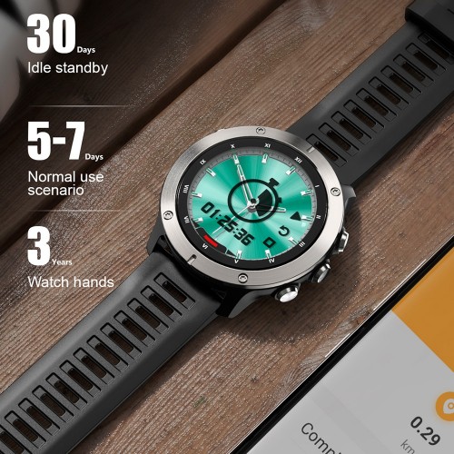 smartwatch υβριδικό mc21