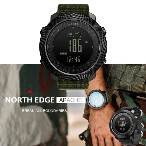 υβριδικό ρολόι north edge apache, North Edge υβριδικό ρολόι north edge apache