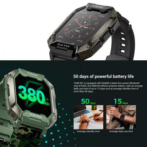 smartwatch Kospet Tank M1