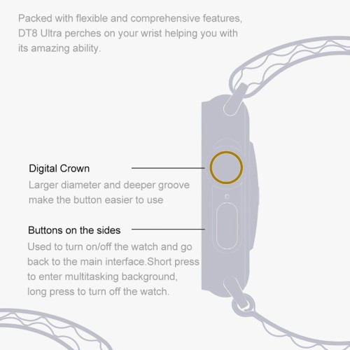 Smartwatch DT8 Ultra - refurbished