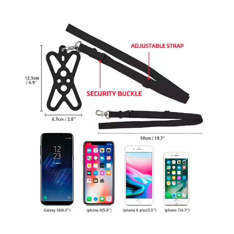 Neck pouch & lanyard