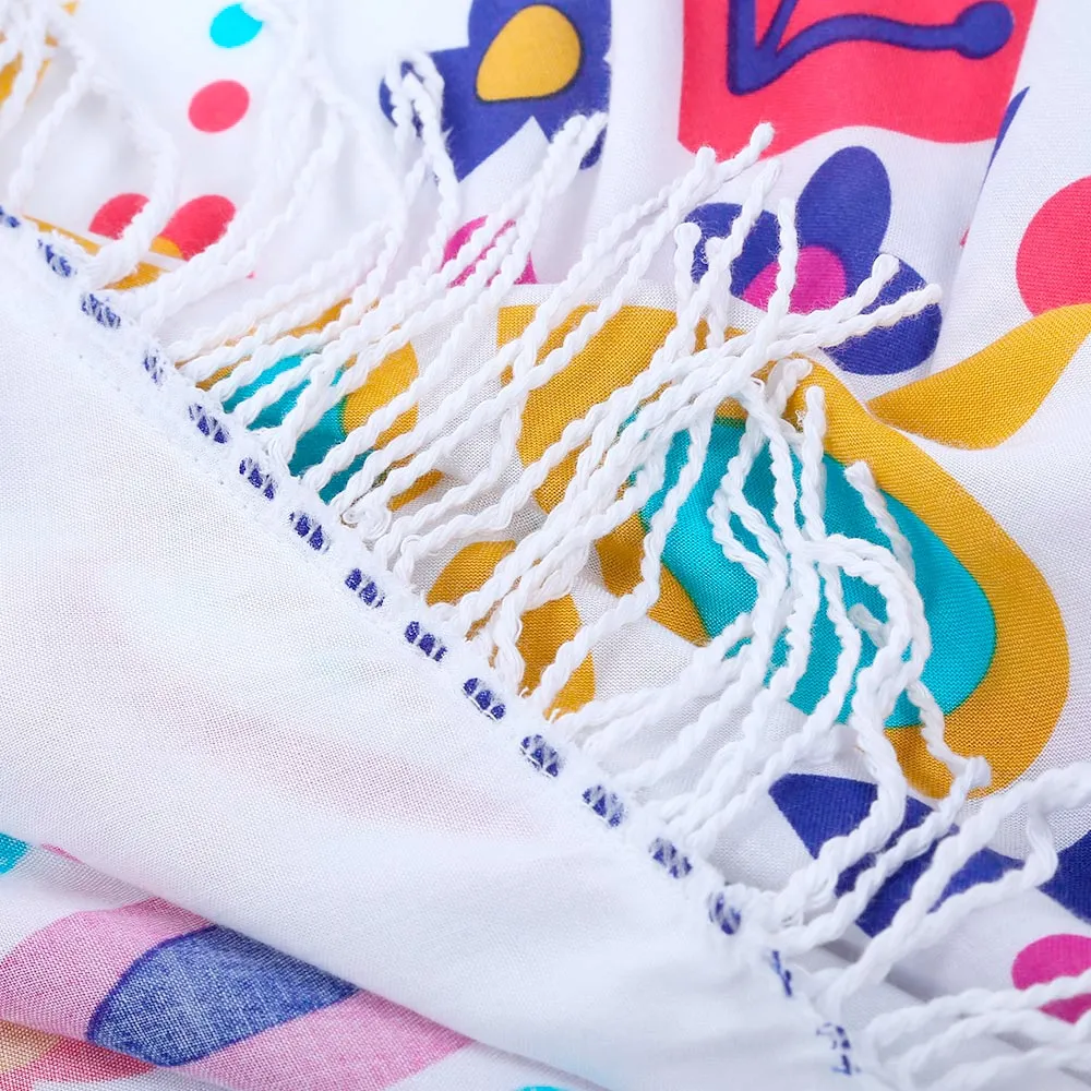 round bloom beach pareo