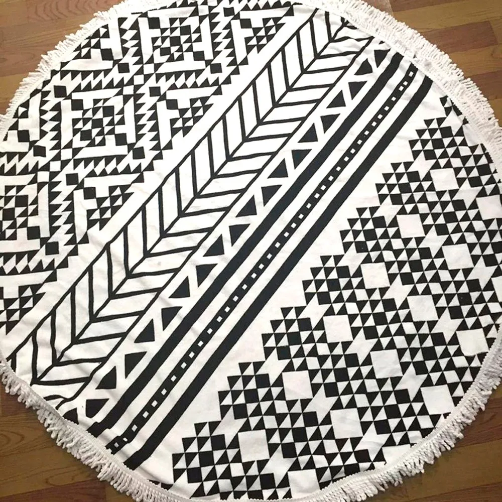 round bloom beach pareo