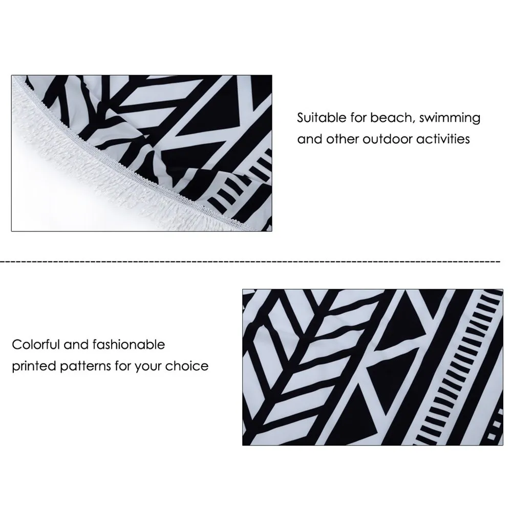 round bloom beach pareo