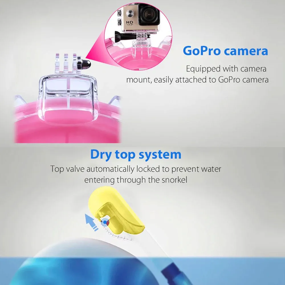 full face diving mask