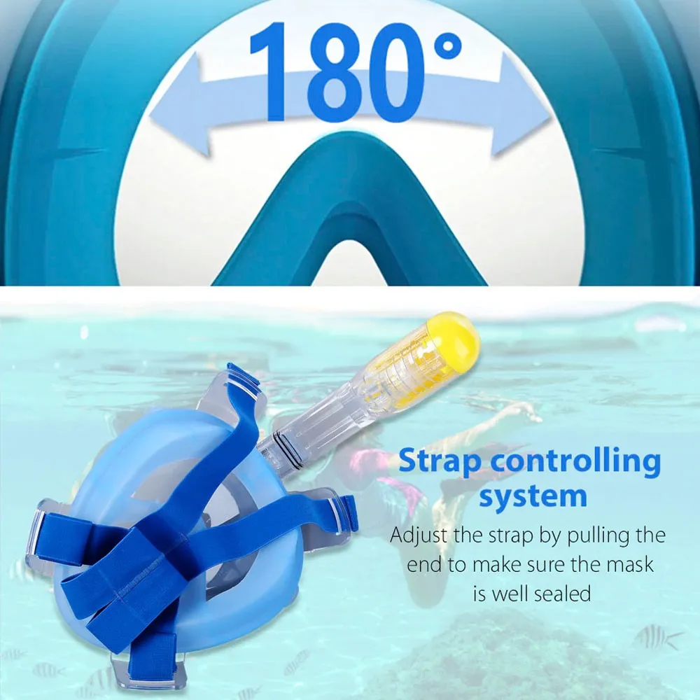 full face diving mask