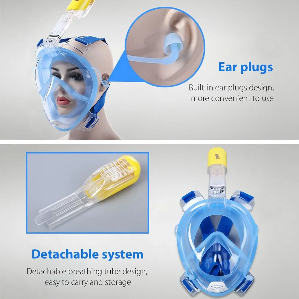 full face diving mask