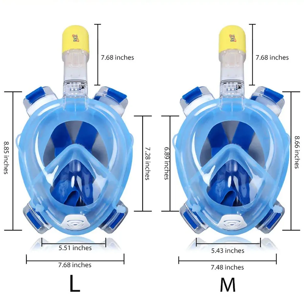 full face diving mask