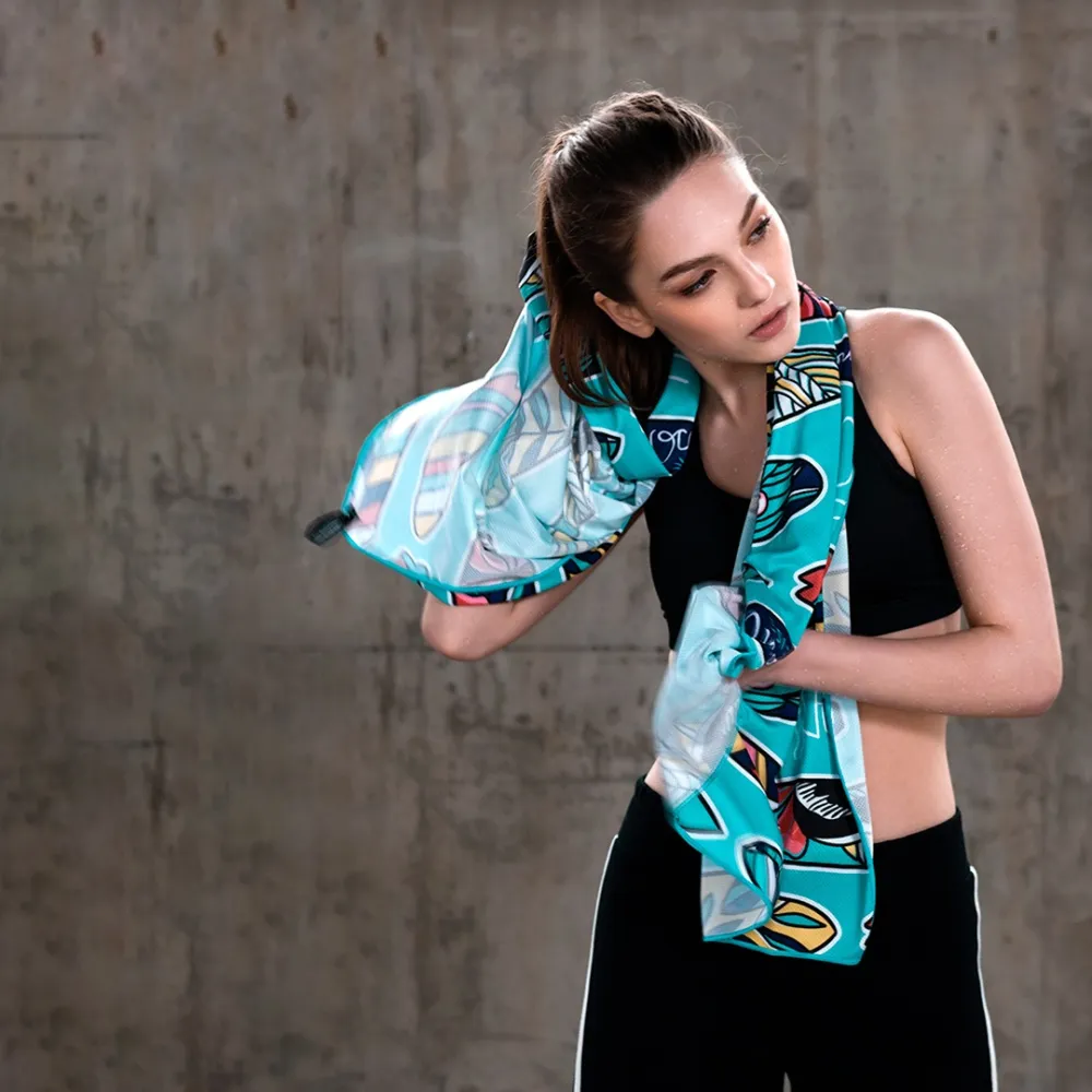 Micro Fiber Beach Towel with Pattern