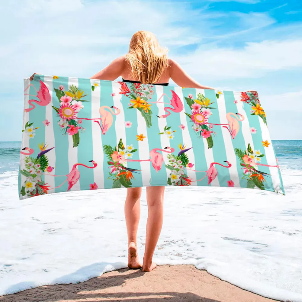 Micro Fiber Beach Towel with Pattern