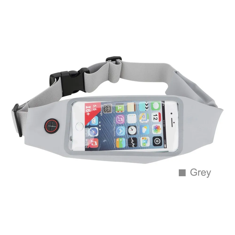 running belt with touch screen