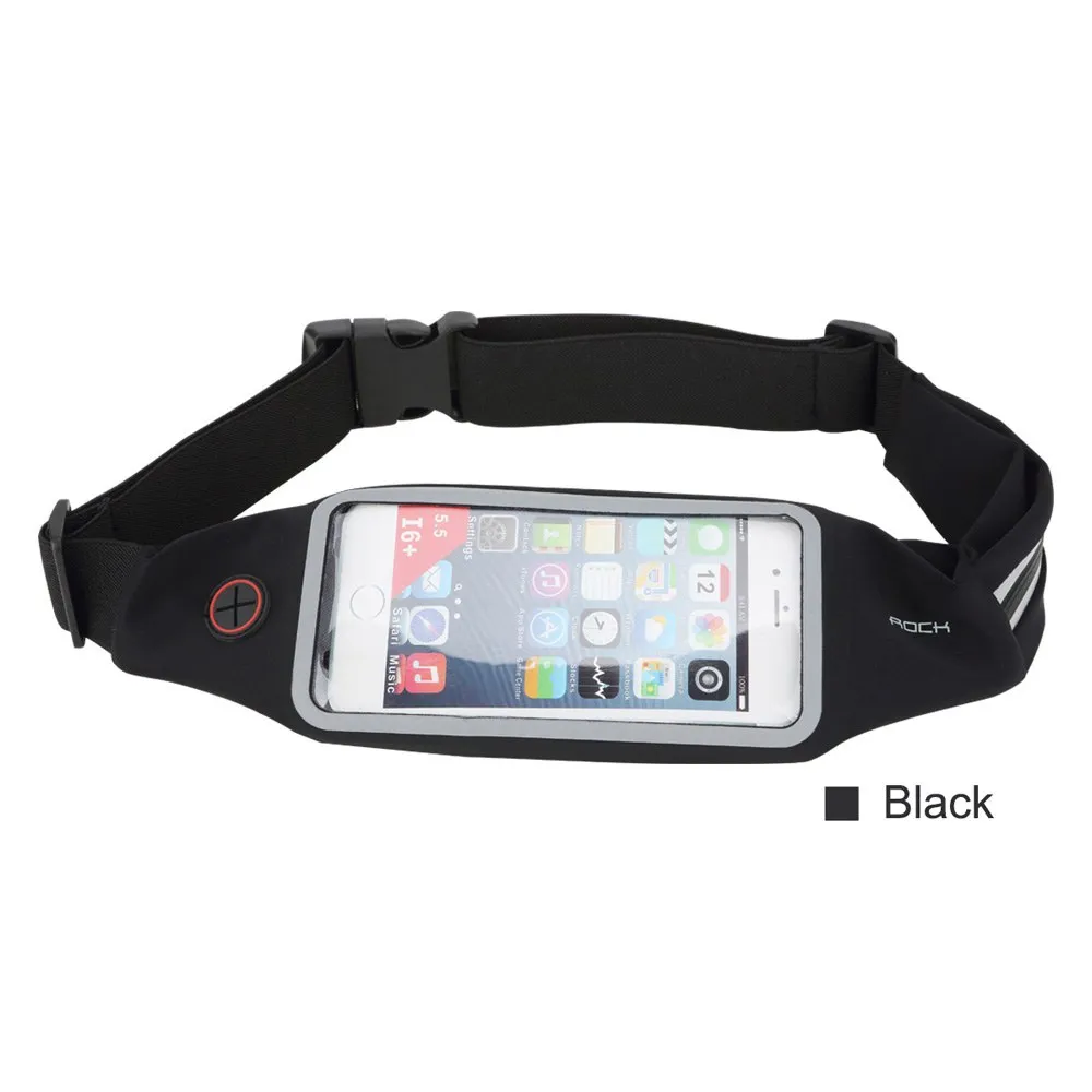 running belt with touch screen