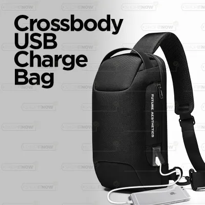 Τσάντα πλάτης με ενσωματωμένη κλειδαριά & USB