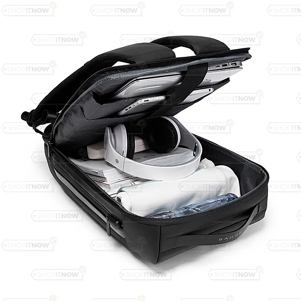 backpack with built-in lock & USB