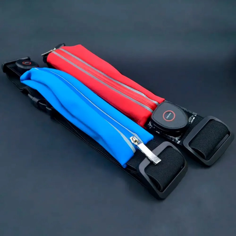 sports waist bag with LED