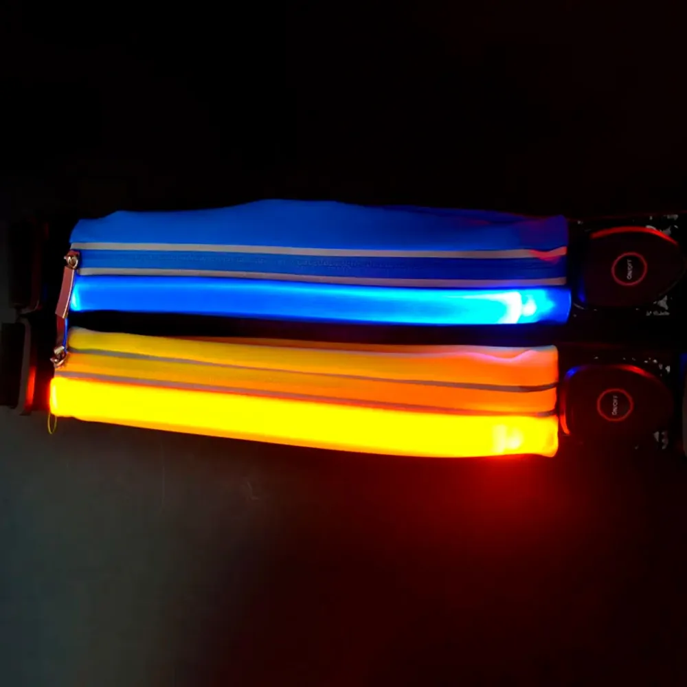 sports waist bag with LED