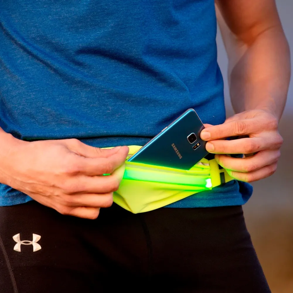 sports waist bag with LED
