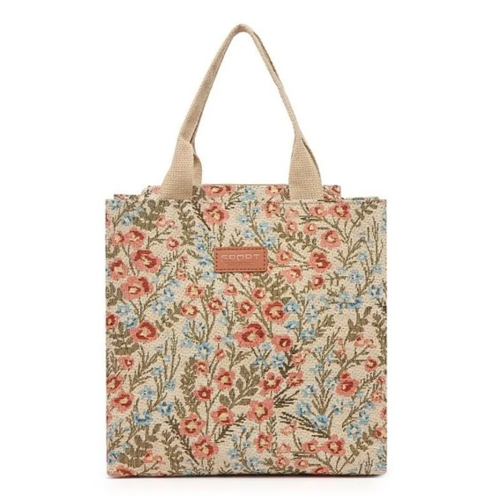 Floral Insulated Lunch Bag