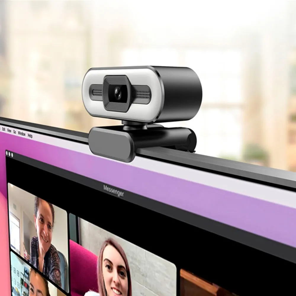 web camera with led lighting