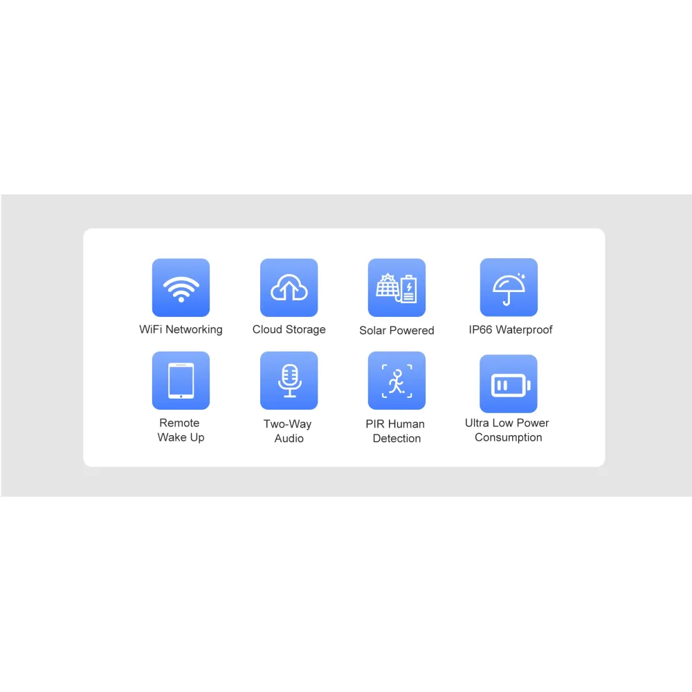 Solar camera VStarcam CB65