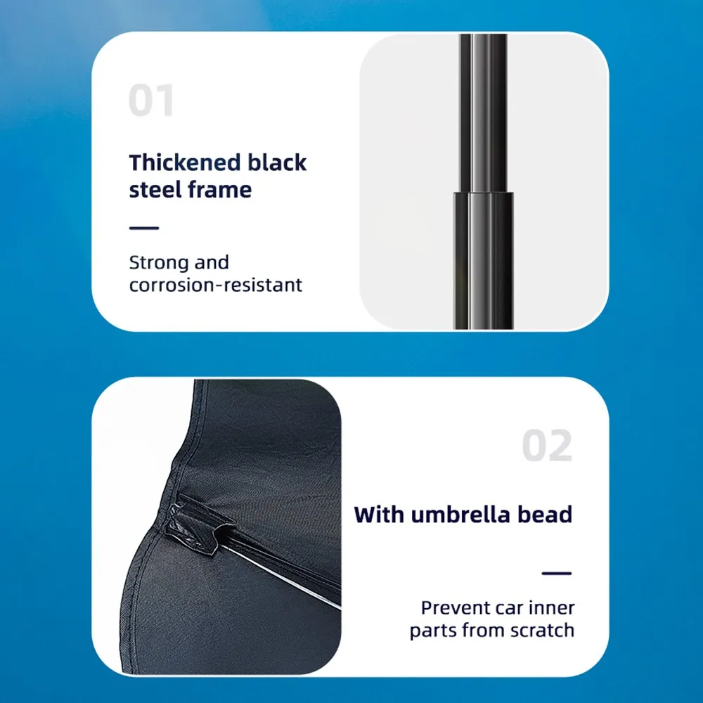 Car windshield sun protection