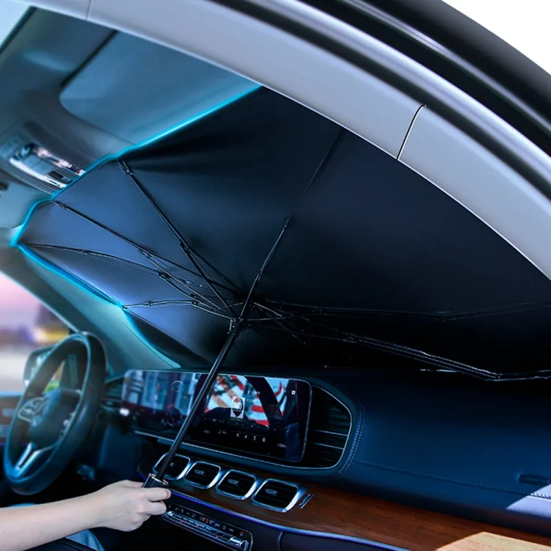 Car windshield sun protection