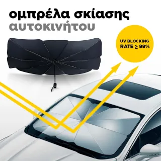 Ομπρέλα σκίασης αυτοκίνητου 