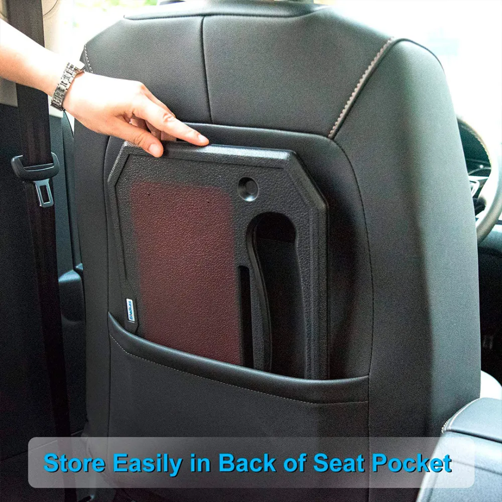 Car steering wheel table