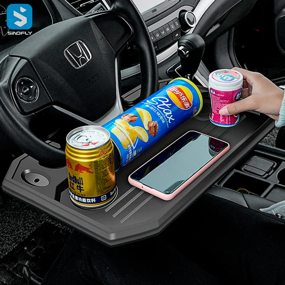 Car steering wheel table