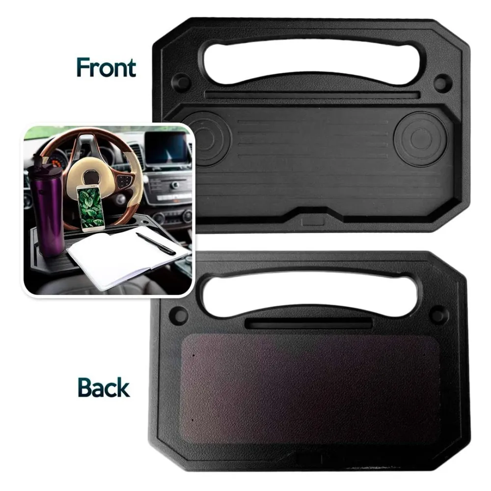 Car steering wheel table