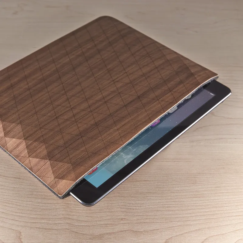 wooden tablet sleeve