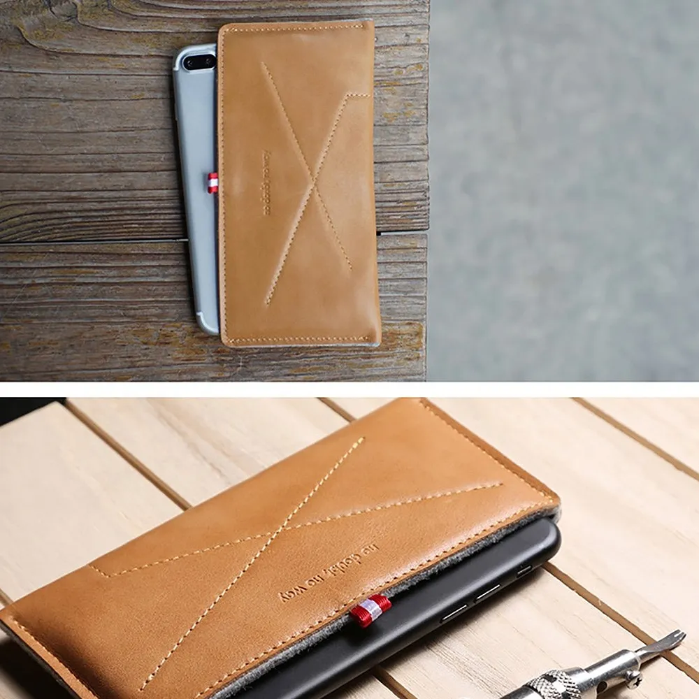 Wallet and leather mobile phone case