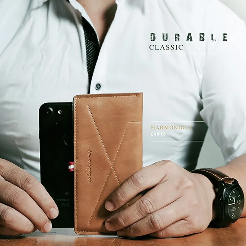 Wallet and leather mobile phone case