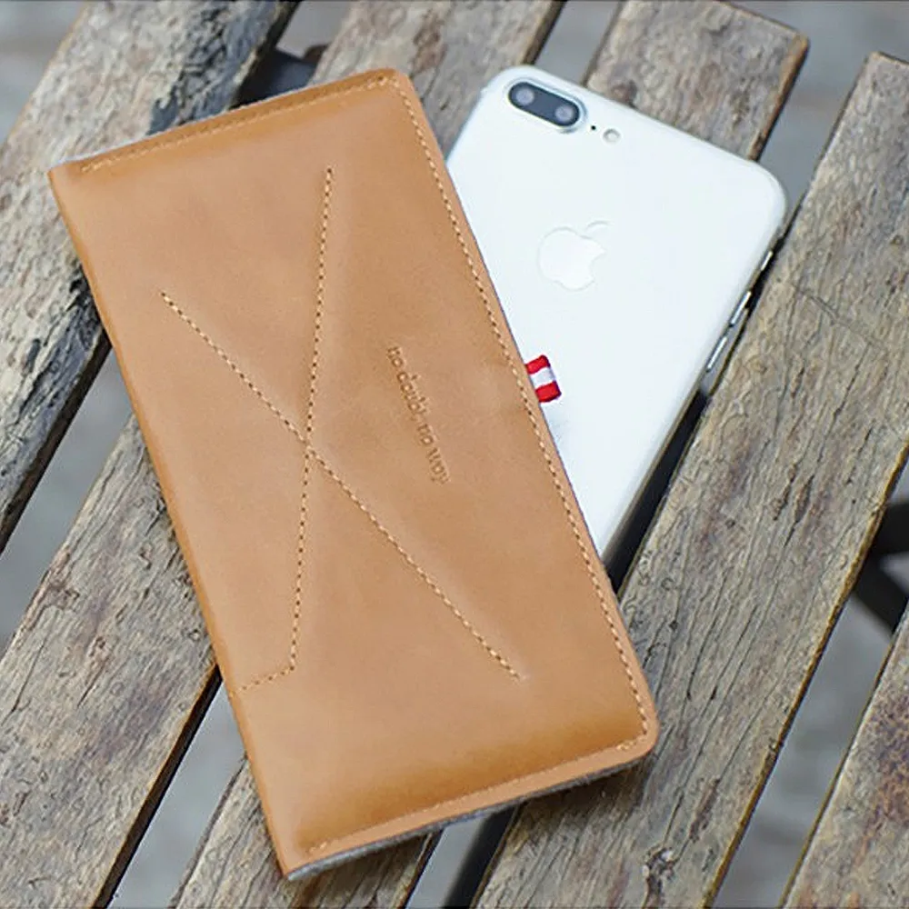 Wallet and leather mobile phone case