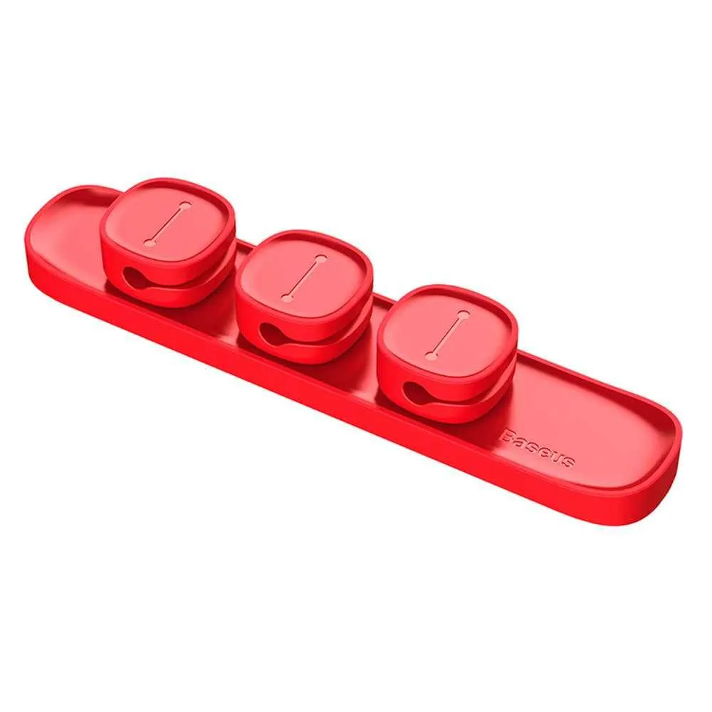 square magnetic cable clips