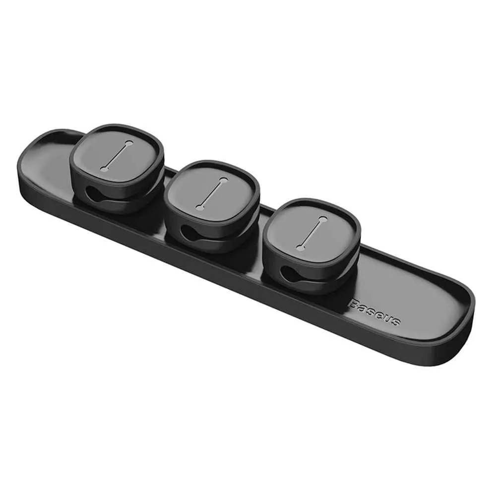 square magnetic cable clips