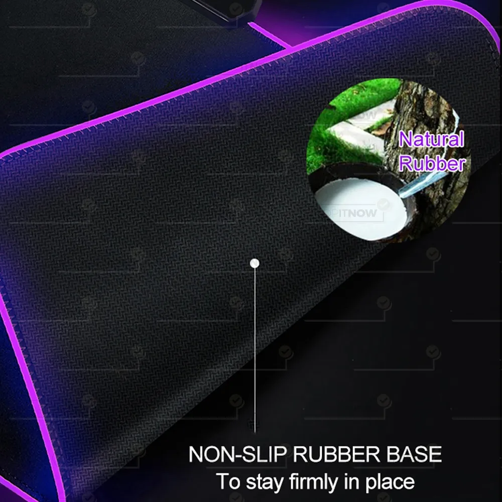 king size mousepad with led lighting