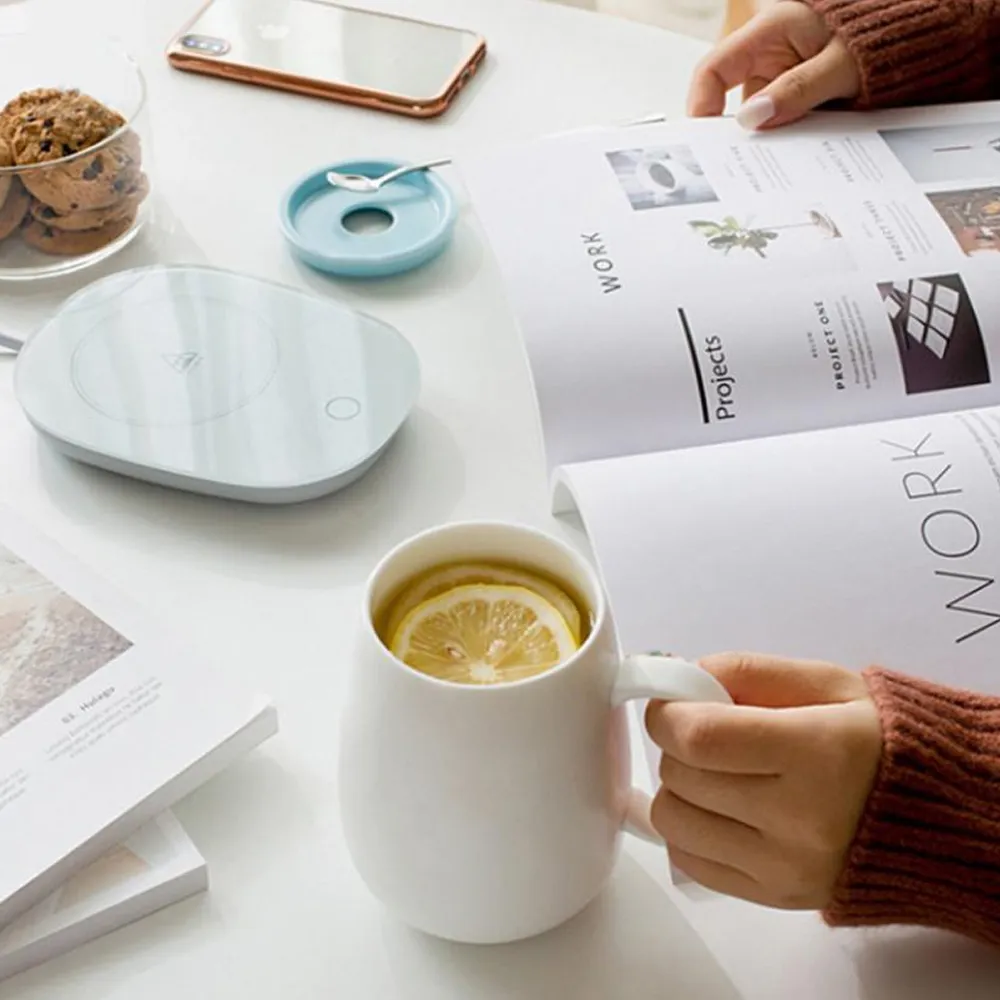 heated hearth for mug