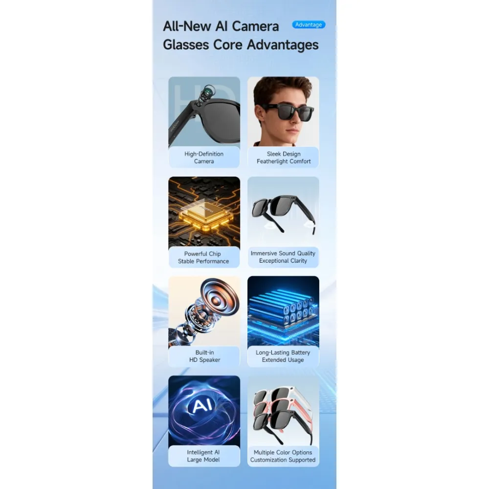 DT H03 AI Smart Glasses