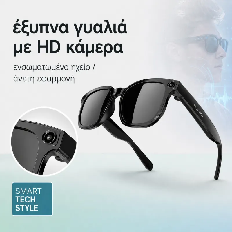 DT H03 Έξυπνα Γυαλιά AI