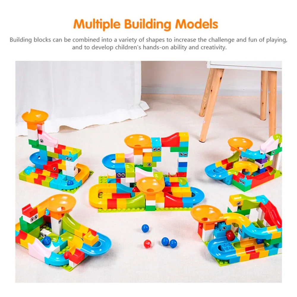 race track with balls (52 pcs)