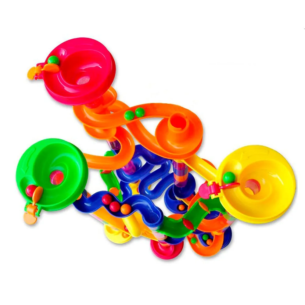 racing tower with marbles