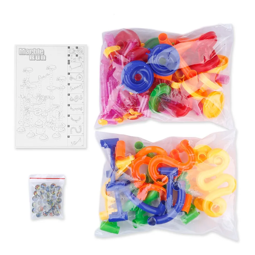 racing tower with marbles