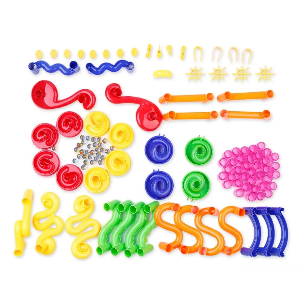 racing tower with marbles