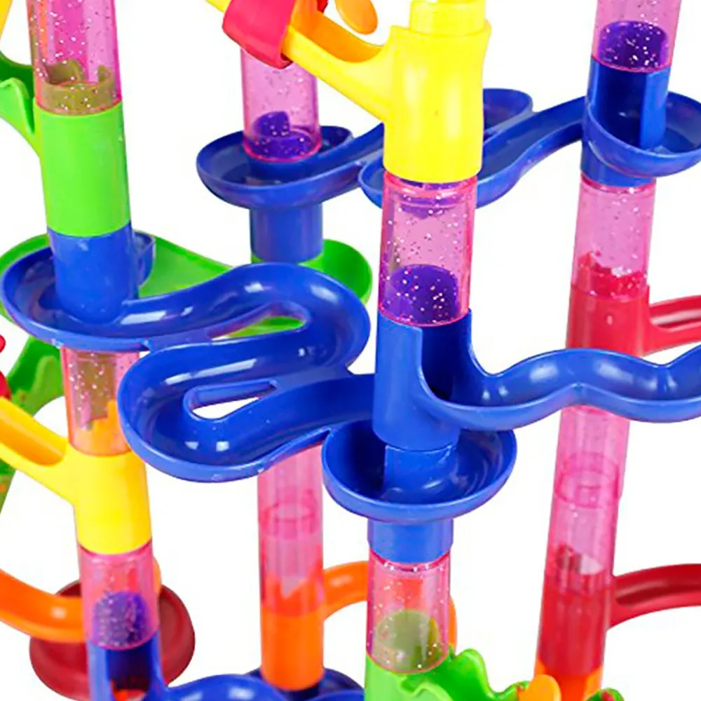 racing tower with marbles