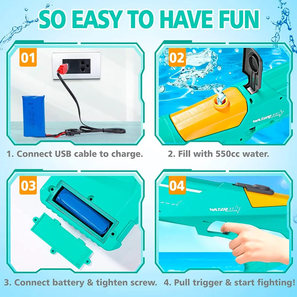Shark Electric Water Gun