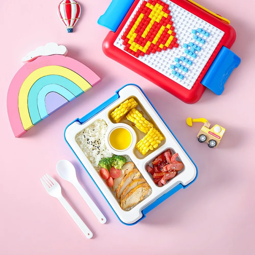 Building Blocks Lunch Box Set