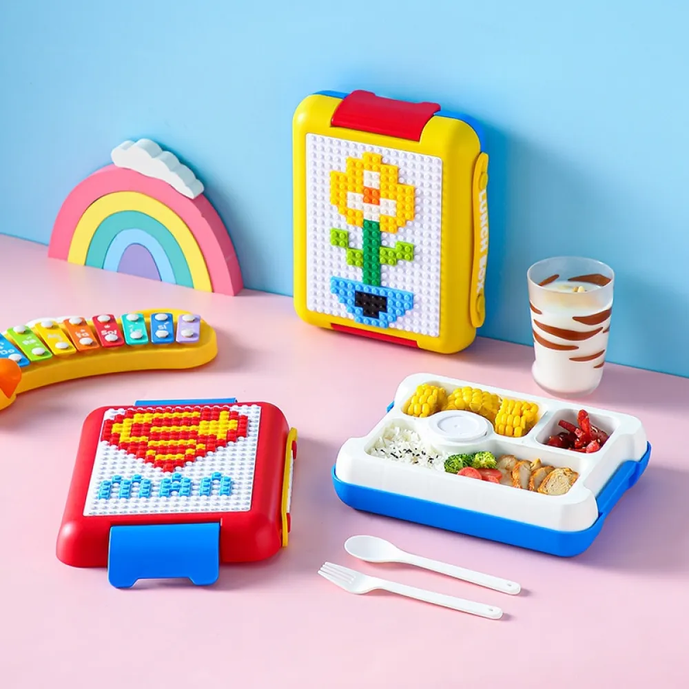 Building Blocks Lunch Box Set